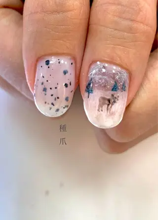 ネイル 種爪 たねつめのネイルデザイン