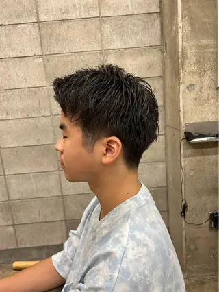 メンズ ブリーチカラー/ 透明感/aika¨̮のヘアスタイル