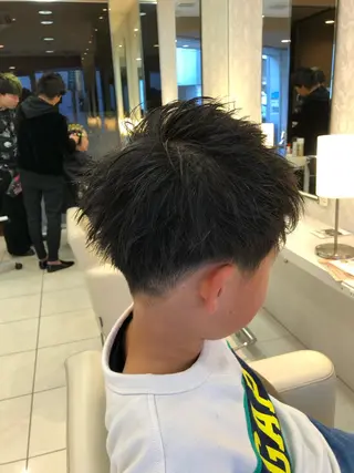 メンズ キッズ 神田 澪史のヘアスタイル