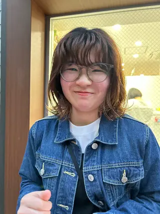 パーマ 秋津 琉花のヘアスタイル