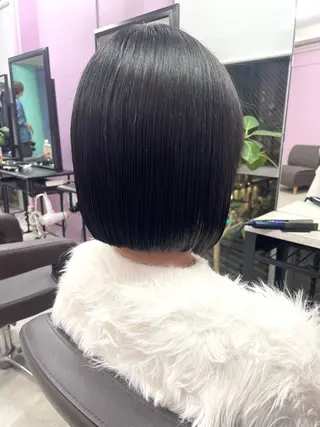 ショート カラー 高尾亮輔/ ボブ特化美容師のヘアスタイル