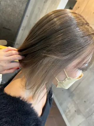 カラー 🎨たくや/レイヤー /艶ハイトーン🎨のヘアスタイル