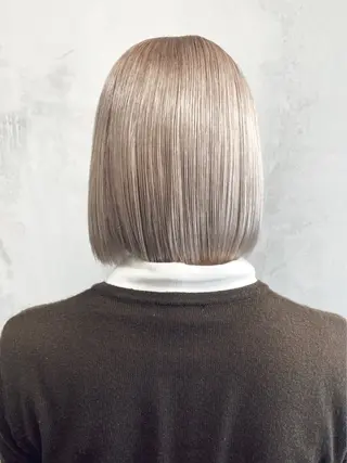 カラー toyohara momokaのヘアスタイル