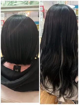 ロング 川本 葵のヘアスタイル