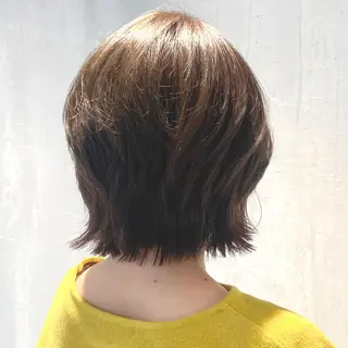 ショート カラー matka白髪ぼかし 大人ヘア/KEIKOのヘアスタイル