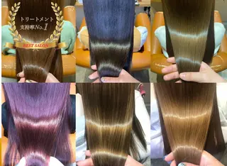 ミディアム Alushe艶髪・ 髪質改善のヘアスタイル