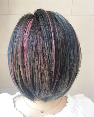 ミディアム レイヤーカット 川田くるみのヘアスタイル