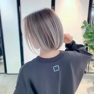 カラー corazon ブリーチのヘアスタイル