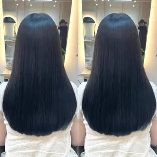 ロング カラー ブリーチ無しダブル カラー🦕まどかのヘアスタイル