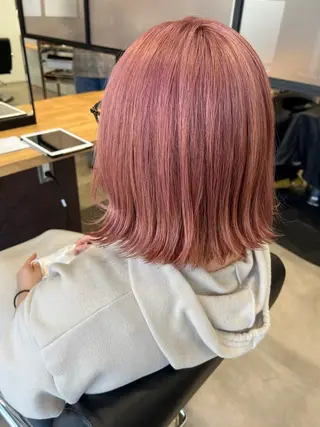 ミディアム カラー ブランシェ小幡駅前店 森樹のヘアスタイル