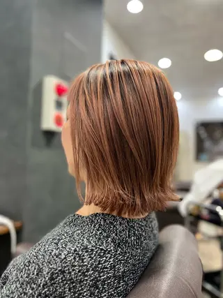 ミディアム olino【西田辺】 KAORIのヘアスタイル