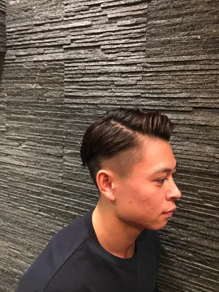 ショート メンズ 牧 颯斗のヘアスタイル
