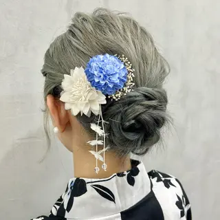 ヘアアレンジ 🫧tomoka 透明感カラー🫧のヘアスタイル