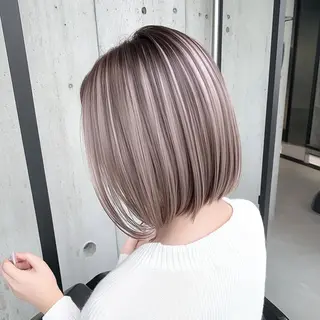 カラー corazon ブリーチのヘアスタイル