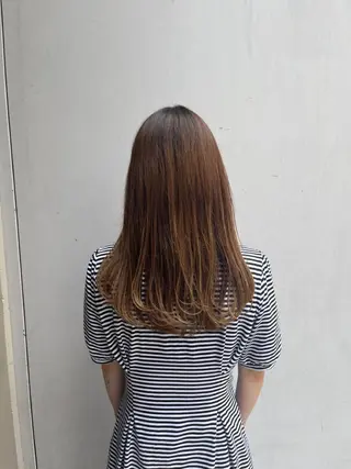 ロング 韓国好き🇰🇷 美容師MIKUのヘアスタイル