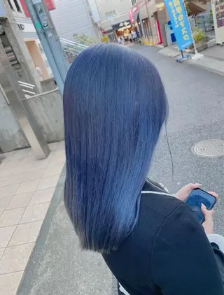 セミロング カラー 🩶【推しハイトーン 】yuzu🩶のヘアスタイル