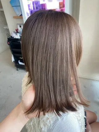 カラー 才田 まりなのヘアスタイル