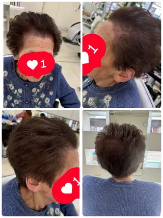 タカハシ リナのヘアスタイル