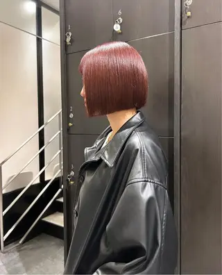 ミディアム カラー パーマ ヘアアレンジ stylist 🌸 kana.のヘアスタイル