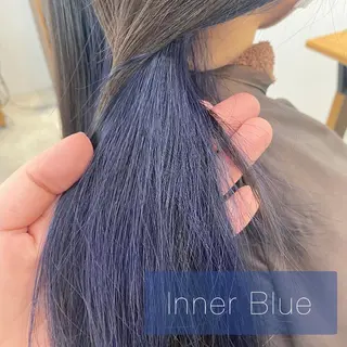 セミロング akina*ブリーチ ♡トレンドヘアのヘアスタイル
