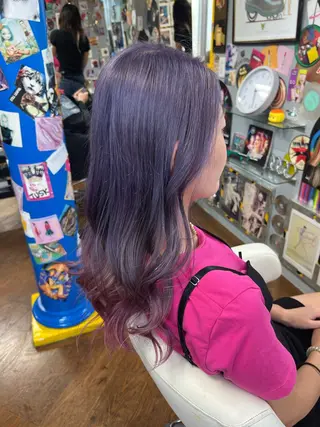 セミロング カラー ヘアアレンジ メンズ KOYA ｺﾔのヘアスタイル