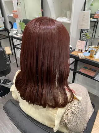 ミディアム 大野 美紅のヘアスタイル