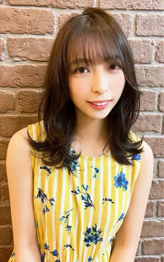 ミディアム カラー 艶髪専門美容師🏄 kazuレスlessのヘアスタイル