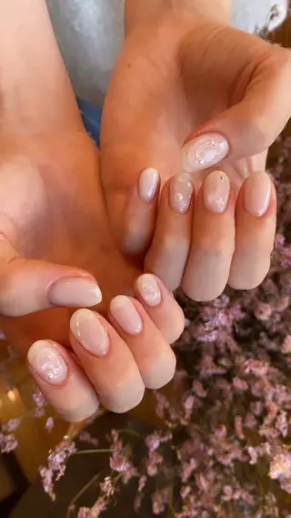 ネイル crystal ⭐︎ colorのネイルデザイン
