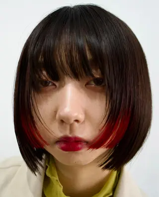 カラー Yuto /レイヤー、ウルフのヘアスタイル