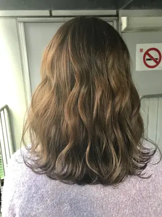 ミディアム カラー 🌷小野田 睦🌷のヘアスタイル