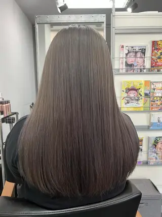 セミロング カラー ヘアアレンジ 大塚 貴之のヘアスタイル