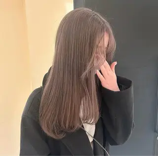 セミロング カラー ayumi / ミディアムトーンのヘアスタイル