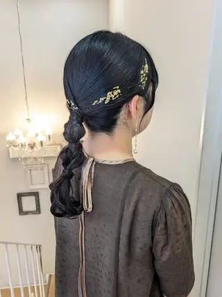 ヘアアレンジ miku ヘアセット/着付けのヘアスタイル