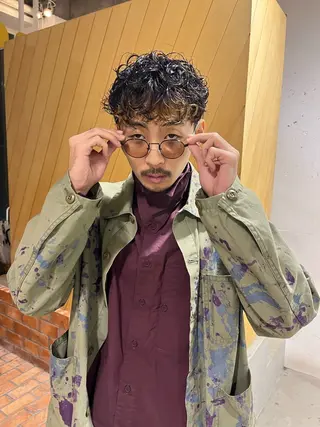 パーマ メンズ 本常 七夕のヘアスタイル