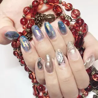 セミロング Kai's nail かいずねいるのネイルデザイン