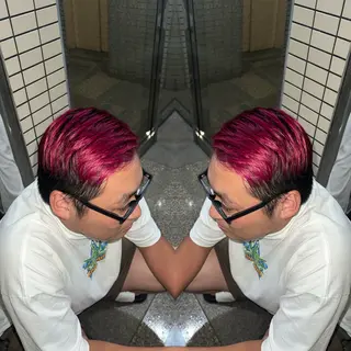 ショート カラー ハイライト/レイヤー /ハイトーン/AOIのヘアスタイル