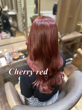 ロング 【ピンクカラー💞】 Yuzukiのヘアスタイル