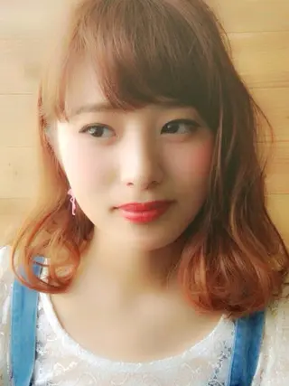 ミディアム 植松 勇太のヘアスタイル