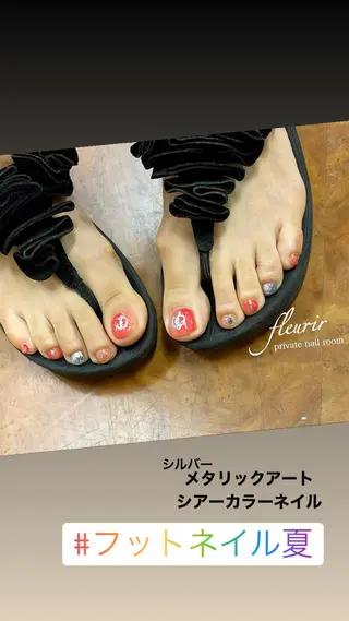 ネイル フルリール 【プライベートサロンのネイルデザイン