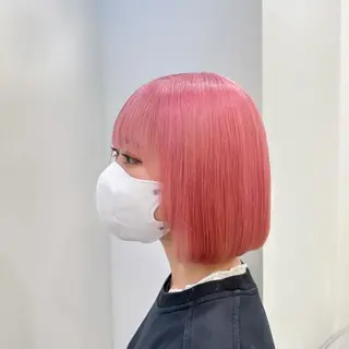 ショート カラー 渋谷/透明感カラー /半個室/こうめいのヘアスタイル