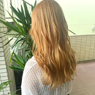 ロング カラー shiho .のヘアスタイル