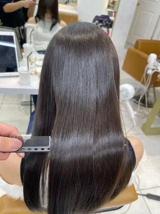 ロング 中顔面短縮 顔まわり新田大翔のヘアスタイル