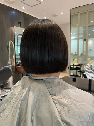 ショート オリーブカラー🫒/ ハッシュカット/みゆのヘアスタイル