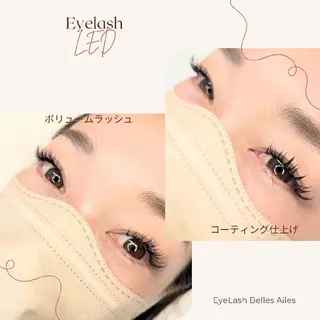 マツエク・マツパ Belles  Ailesのマツエク・マツパデザイン