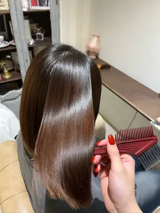 ミディアム 心斎橋スタイリスト 🛼MATOI🛼のヘアスタイル