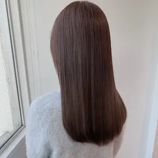 ロング カラー 𓏸レイヤー髪質改善 透けカラーカノン🫧のヘアスタイル