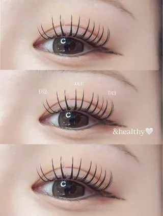 マツエク・マツパ Narumi eyelashesのマツエク・マツパデザイン