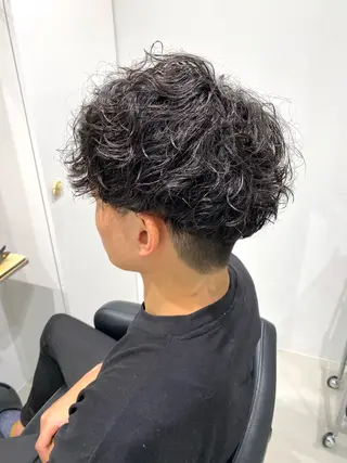 パーマ メンズ 川合 勇気のヘアスタイル