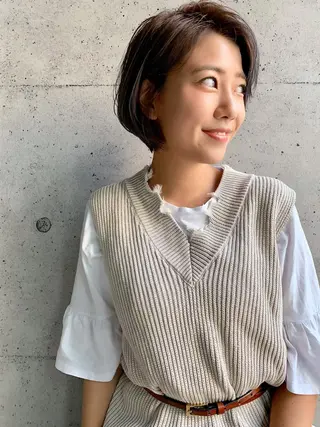 ショート 丸茂 聖名のヘアスタイル