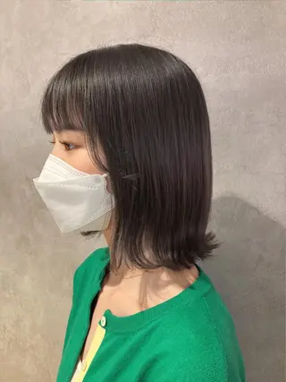 ショート カラー スキバサミを使わない カット🌼唯🌼のヘアスタイル